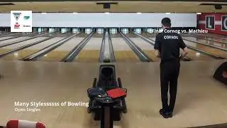 NEBA Many Stylessssss of Bowling Open Singles Match Play Final: Cornog vs. Mathieu - 1-30-2022