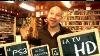 Yannick Dahan sur le lancement de la PS3 à Paris.