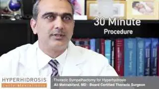 Excessive Sweating Treatment from Los Angeles Thoracic Surgeon