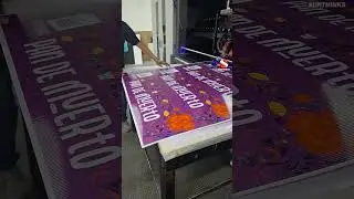 Sunthinks SU1260 UV  Single Pass Printer Printing Plastic Corrugated Packaging.