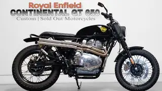 CUSTOM | Royal Enfield Continental GT 650 &ldquo;Scrambler&rdquo; by Sold Out Motorcycles