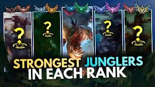 The NEW Best Junglers To Climb At Every Rank EXPLAINED