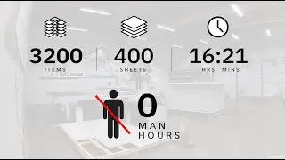 Robotfactory Industrial robot pallet to pallet loading and unloading