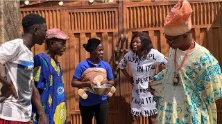 Baba Alado 😂😂 grinding for young lady because of food 😂😂😂