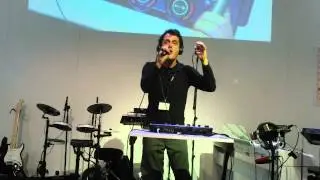 ROLAND RC505 Loop station Demo - MusikMesse 2013