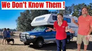 We Invited Complete STRANGERS to Camp on our Property in their Truck Camper!
