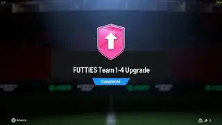 EA SPORTS FC 24 😎👍😱🔥🔥FUTTIES Team 1-4 Upgrade