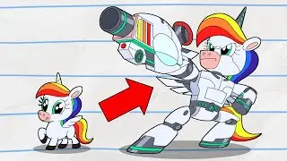 ROBOT RESCUE UNICORN! | (NEW) Boy & Dragon | Cartoons For Kids | WildBrain Toons