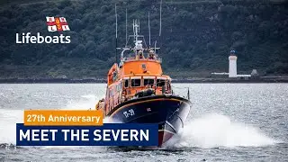 Meet the RNLI Severn Class lifeboat