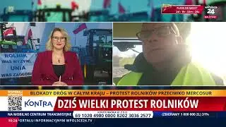 Co dzieje się na drogach? 150 punktów w całej Polsce blokowane przez rolników!  Kontra