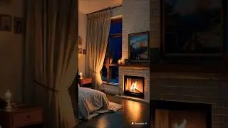 🔥 Cozy Fireplace with Crackling Fire Sounds. Fireplace #2 #FobosPlanet #Fireplace #relaxing