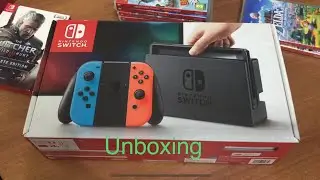 Nintendo switch unboxing ئەنبۆکسی نینتاندۆ سویچ و چەند زانیاریەک لەسەری