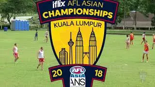 2018 AFL Asian Champs China v Singapore D2 41 - 14