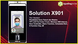 Cara menggunakan Mesin Absensi Solution x901