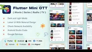 Step by Step: Easy Flutter Mini OTT App for Live TV, Movies & Radio Streaming
