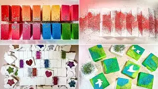 *sped up* Very Crunchy & Colourful Gym Chalk! @FingStarASMR2024   | Gym Chalk