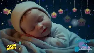 Mozart Brahms Lullaby 🌙 Baby Sleep Music 🎶 Calming Music to Sink Into Deep Rest - 24h No Ads