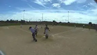 EmilyThrows out a runner at second from Team Georgia   ASA USA