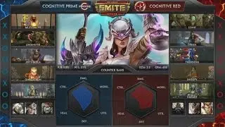 Smite Fr - Smite Pro League Na : Semaine 1 Jour 4 : Cognitive Prime Vs Cognitive Red