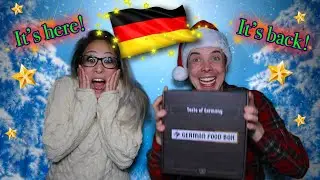 Unboxing the HOLIDAY GERMAN FOOD BOX!!!