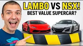 LAMBORGHINI VS NSX | Car Racing Drone Footage