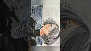 2B cyborg from the anime Nier Automata ver 1.1a 🔥 #art #anime #beautiful #shorts #otaku #artist