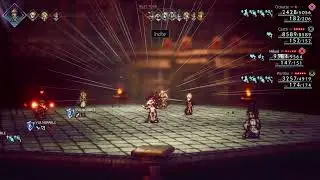 Octopath Traveler 2 | Extra Battle | Ophilia, Alfyn, Tressa, and Olberic