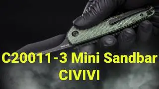 C20011-3 Mini Sandbar от CIVIVI | Дизайнер: Eric Ochs