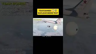 Tsar bamba nuclear bomb Test 1961, #nuclear #shorts #viral