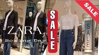 ZARA WOMEN'S COLLECTION DEC.2021 | ZARA WINTER SALE Dec.2021| Zara Sales Boxing Day 2021