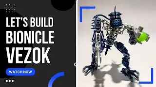 Lets Build Lego Bionicle - Piraka Vezok (8902)
