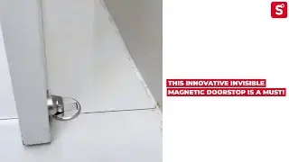 Invisible Magnetic Doorstop