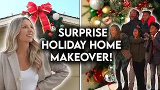 SURPRISE&nbsp;HOLIDAY HOME MAKEOVER FOR A DESERVING FAMILY!