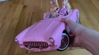 Barbie RC Corvette Review #Barbie#amazonreview#founditonamazon#barbiedoll #remotecontrolcar