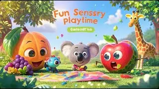 Playful Sensory Fun with Fairy & Fruit Friends 🍏🍌 | Fun Sensory Playtime