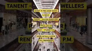PRE LEASE SHOP IN DELHI #preleasedproperty #rentalproperty #rentalincome #shopforsale #delhi #rent