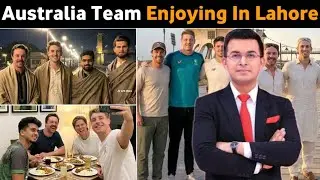 Enjoy 😍 Australian Team Enjoying In Lahore City After Pakistan Vs Australia 2nd T20 Match