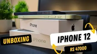 iPhone 12 Green Colour Unboxing And Detailed Setup|Rs 47000 Only|Flipkart Big Billion Sale