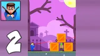 Mr Bullet: Spy Puzzles - Mobile Gameplay Walkthrough Part 2 (iOS, Android)