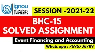 BHC15 Solved Assignment IGNOU 2021-22 II DEVMT SOLVED ASSIGNMENT 2021-22