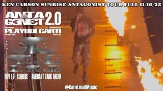 Ken Carson — Sunrise, Florida (Full Concert • Antagonist Tour • 11/16/25) 4K 60FPS