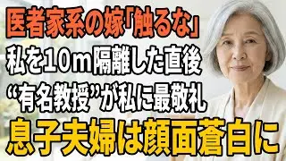 【スカッとする話】嫁は研修医なのに私に弁当を運ばせ、しかも「10メートル離れて」と侮辱して病院の前で待たせた…翌日、私は援助を打ち切り、家を売って縁を切る決意をした。【朗読】【シニアライフ】感動する話