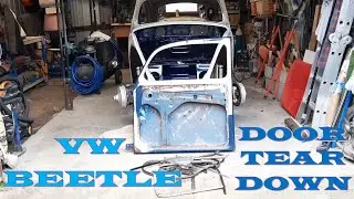 VW Beetle Door - How to Disassemble them