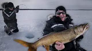 &Eacute;NORME TRUITE SUR LA GLACE - Cyril Chauquet
