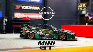 Unboxing Mini GTNissan Silvia S15 LB Super Silhouette LBWK 2024 Fausto Racing