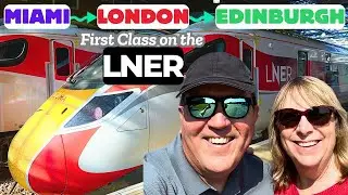 Scotland Day 1 | London to Edinburgh on Bullet Train | LNER