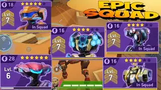 Mech Arena - Gameplay Walkthrough - EPIC Squad🔥(iOS,Android)