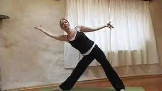 Triangle Pose,Yoga with Esther Ekhart