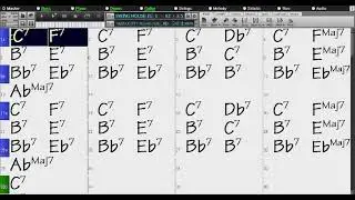 BACKING TRACK - SWING HOUSE (Gerry Mulligan) Ab 240 BPM SWING