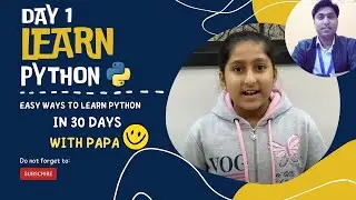 Learn Python from Start, 30 Day Python Series for Beginners in Live Class